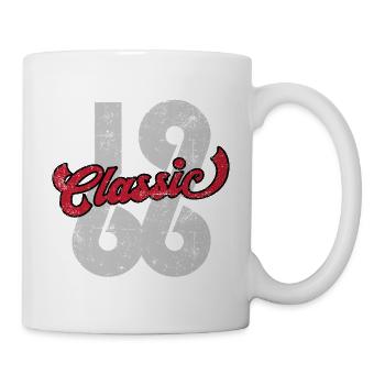 Vintage 1966 - Tasse - Weiß - Rechts