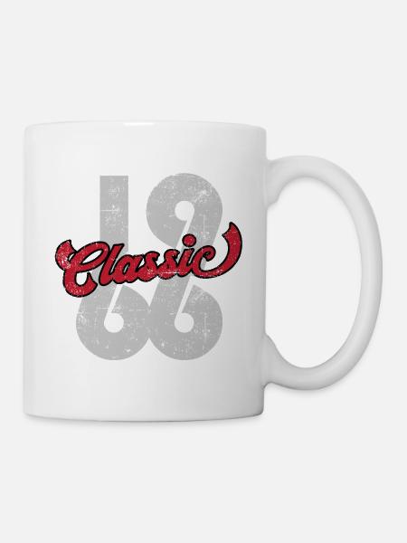 Vintage 1966 - Tasse - Weiß