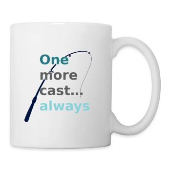 One More Cast Angler Shirt Bold - Mug - white - Right