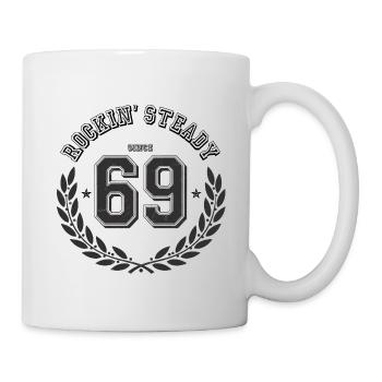 Vintage 69 Rockin' Steady depuis 69 - Mug blanc - blanc - Droite