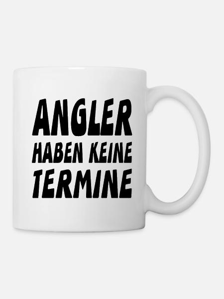 Angler - Tasse - Weiß