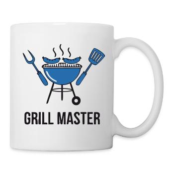 Papa du vrai Maître du Grill - Mug blanc - blanc - Droite