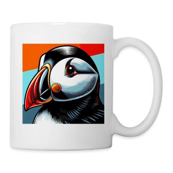 puffin - Mug - white - Right