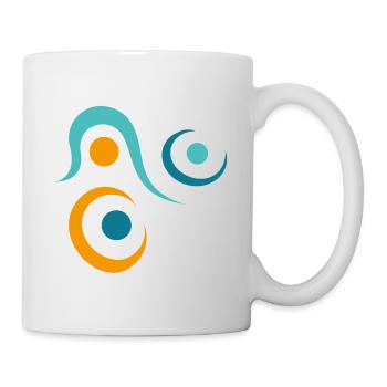 Yoga design_10 - Mug - white - Right