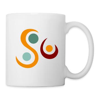 Yoga design_5 - Mug - white - Right