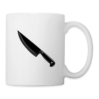 Kochmesser - Tasse - Weiß - Rechts