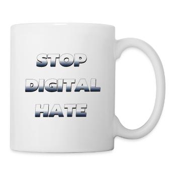 Stop Digital Hate – against digital violence - Mug - white - Right