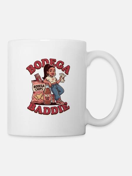 Bodega Baddie Street Vibes - Mug blanc - blanc