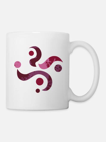 yoga-design_28 - Tasse - Weiß