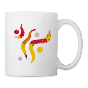 Yoga design_21 - Mug - white - Right