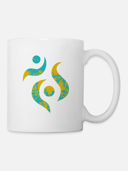 yoga-design_23 - Tasse - Weiß