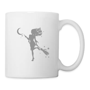 Tanzende Hexe - Tasse - Weiß - Rechts