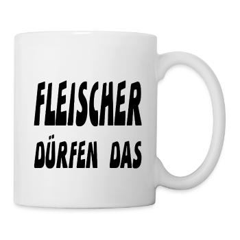 Fleischer - Tasse - Weiß - Rechts