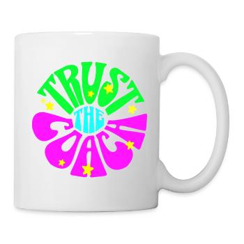 Tennis Trainer Shirt, Trust the Coach hoodie - Mug - white - Right