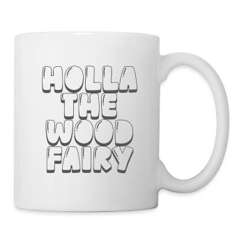 Crie la Fée des bois - Mug blanc - blanc - Droite