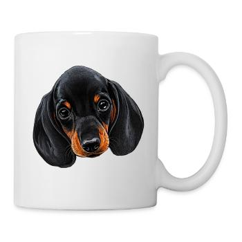 Dachshund Baby, Dog Designs - Mug - white - Right