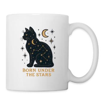 Star Cat Among Stars - Mug - white - Right