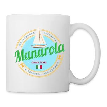 Manarola Cinque Terre La Spezia Italy Souvenir - Mug - white - Right