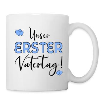 UNSER ERSTER VATERTAG - Tasse - Weiß - Rechts