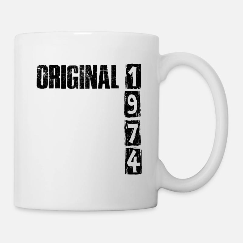 Vintage 1974 - Tasse - Weiß