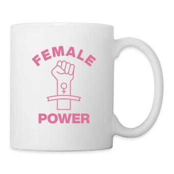 FEMALE POWER – GIRL POWER FAUST! ♀ GIRLS SISTERS - Mug - white - Right