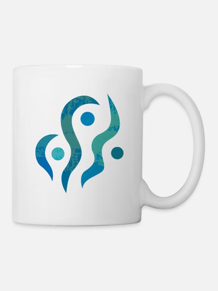 Yoga design_36 - Mug blanc - blanc