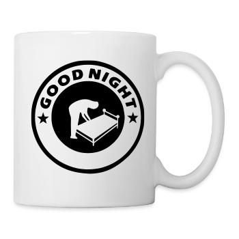Good Night Good Night - Tasse - Weiß - Rechts