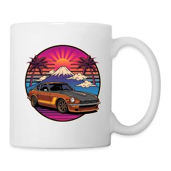 JDM car Japanese Retro Car Racing Drifting Legend - Mug - white - Right