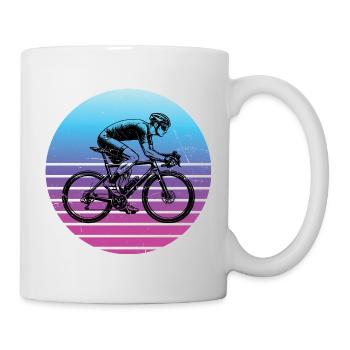 Gift idea for a road bike with road bike - Mug - white - Right