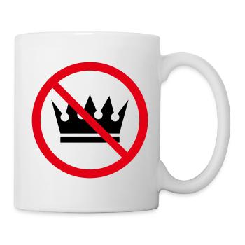No Kings! (Protest Sign / POS 2C) - Mug - white - Right