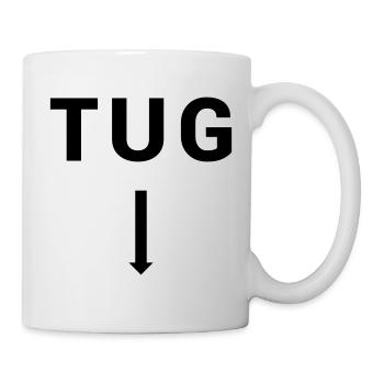 TUG Tugboat - Seafaring Sailing Ship Captain - Mug - white - Right