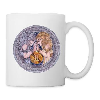 Zodiac Sign Zodiac Gemini Gemini Gift - Mug - white - Right
