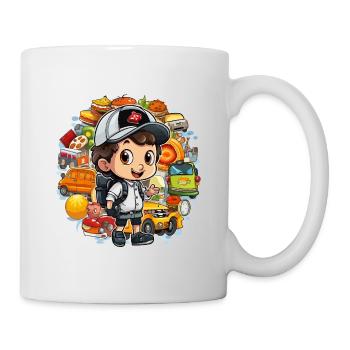 Essensabenteuer Entdecker - Tasse - Weiß - Rechts