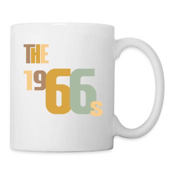 Vintage Year 1966 Birthday 60 Years Gift Idea - Mug - white - Right