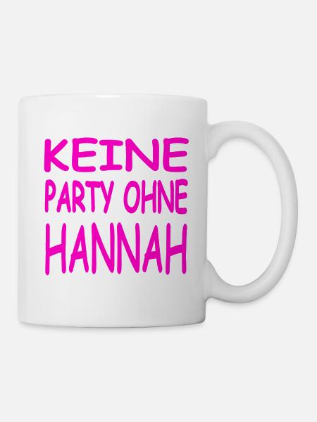 Hannah - Tasse - Weiß