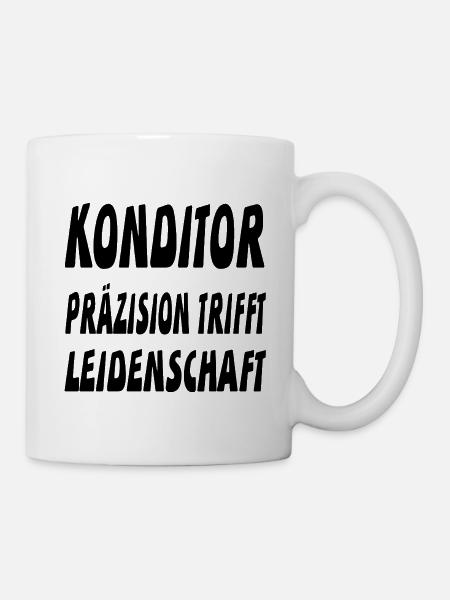 Konditor - Tasse - Weiß