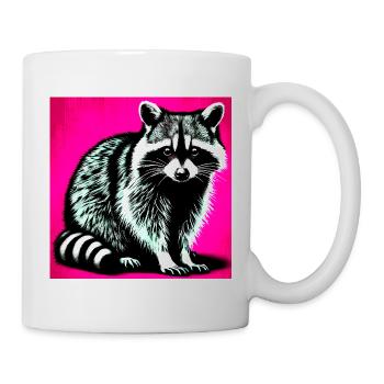 Raccoon - Mug - white - Right