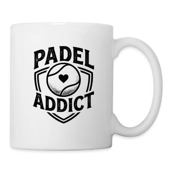 Padel Addict Sport Passion Lifestyle - Mug - white - Right