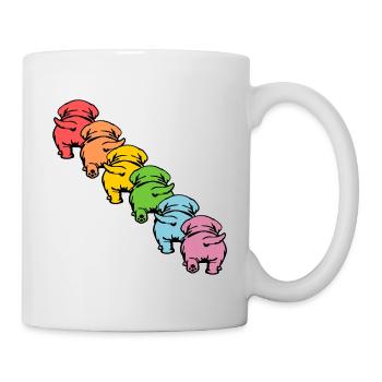 INKLUSION HUNDE VIELFALT - Tasse - Weiß - Rechts