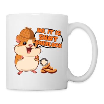 Non, c’est de la Sherlock - Mug blanc - blanc - Droite