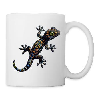 Gecko-Kletterungen - Tasse - Weiß - Rechts
