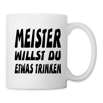 Meister - Tasse - Weiß - Rechts