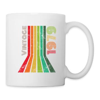 Millésime 1979 - Mug blanc - blanc - Droite