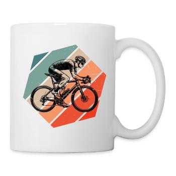 Gift idea for a road bike with road bike - Mug - white - Right