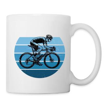 Gift idea for a road bike with road bike - Mug - white - Right