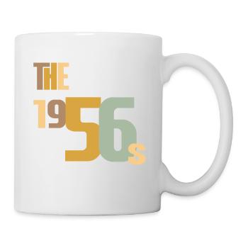 Vintage Year 1956 Birthday 70 Years Gift Idea - Mug - white - Right