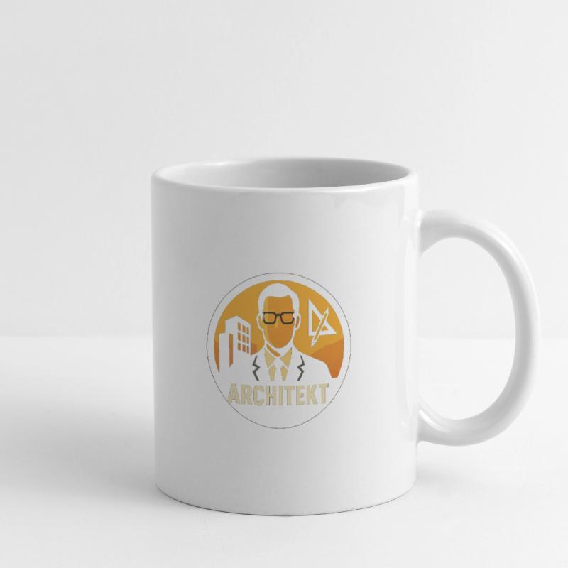 Plan d’icône d’architecte Mug blanc