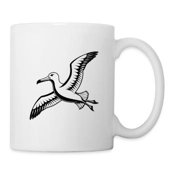 Neuseeländischer Albatros - Tasse - Weiß - Rechts