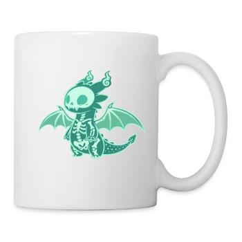 Dragon Ghost Vector - Mug - white - Right