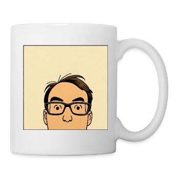 Felix does something - square - Mug - white - Right